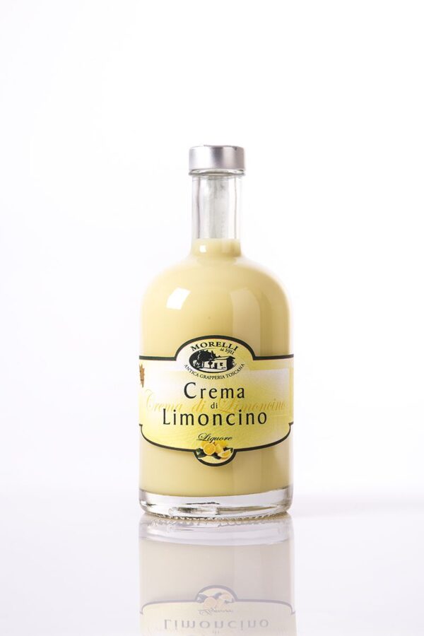 Crema di Limoncino - Cremiger Zitronenlikör 0,5l. - Morelli