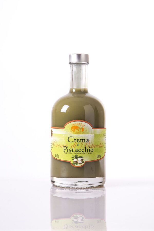 Crema al Pistacchio - Cremiger Pistazienlikör 20 cl - Morelli