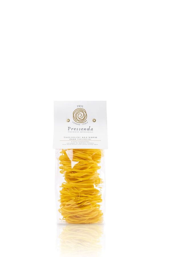 Eiernudeln - Tagliolini all'uovo 250 g - Pastificio Pressenda