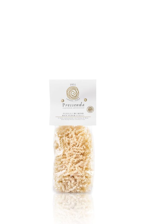 Reisnudeln - Fusilli aus Reismehl 500 g - Pastificio Pressenda