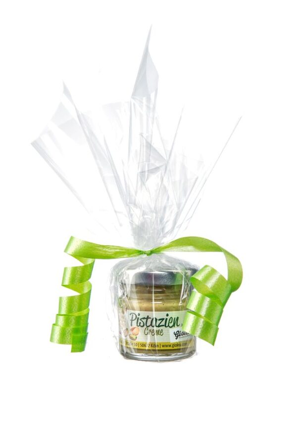 Pistaziencreme ohne Palmöl 40 g als kleines Geschenk - Giolea