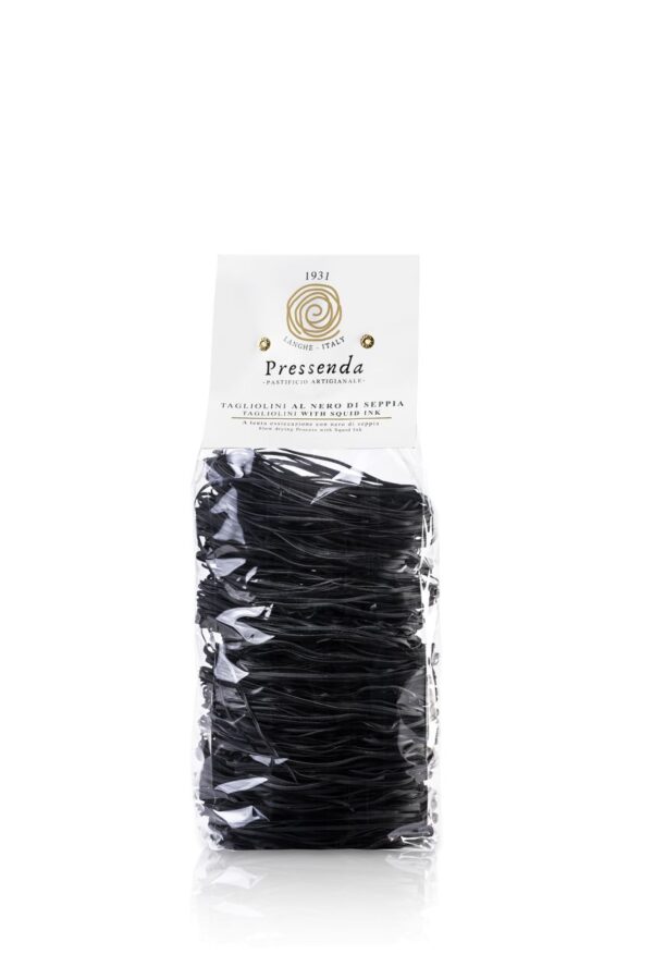 Tagliolini al Nero di Seppia 250 g - Pastificio Pressenda