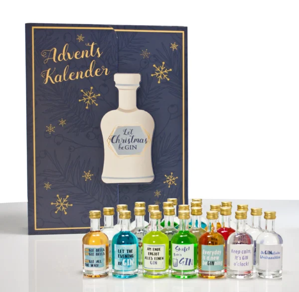 Adventskalender mit Gin  World Wine Gallery